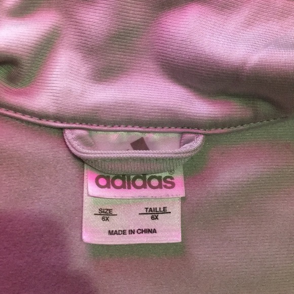 Adidas child’s track jacket 6x - Picture 5 of 5